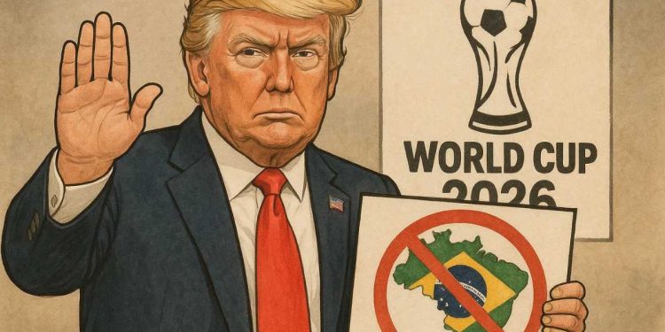 EUA estudam restringir vistos para brasileiros durante Copa do Mundo de 2026