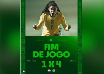 Brasil goleia o Paraguai por 4 a 1 e avança às semifinais da Copa América Feminina