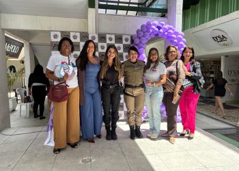Polícia Civil participa da Tenda Lilás em Feira de Santana e reforça combate à violência contra a mulher