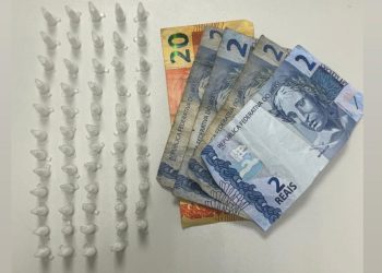 Polícia Militar prende homem por tráfico de drogas no bairro Aviário