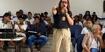 Polícia Civil realiza ação itinerante de prevenção e orientação em escola do distrito de Jaguara
