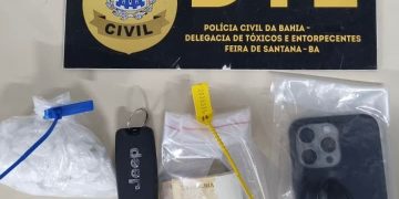 Polícia Civil prende suspeito de chefiar esquema de tráfico por delivery em Feira de Santana