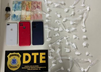 Polícia Civil prende casal por tráfico de drogas em Feira de Santana