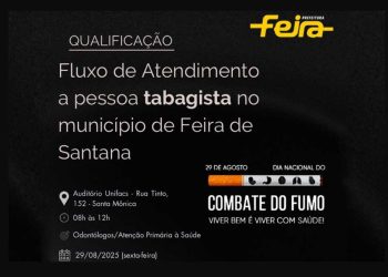 Feira de Santana realiza capacitação de dentistas no Dia Nacional de Combate ao Fumo