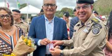 CPR-L celebra 23 anos de criação com solenidade cívico-militar em Feira de Santana