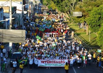 Marcha para Jesus reúne fiéis hoje em Feira de Santana