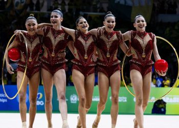 Brasil conquista segunda medalha de prata no Mundial de Ginástica Rítmica