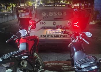 Polícia Militar recupera duas motocicletas roubadas no bairro Aviário, em Feira de Santana