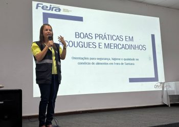 Vigilância Sanitária realiza encontro com donos de mercadinhos e açougues em Feira de Santana