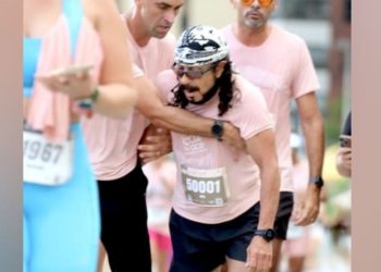 Bell Marques passa mal durante corrida em Fortaleza