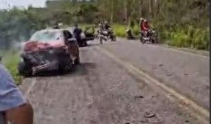 Acidente grave na BA-504 deixa dois jovens mortos e oito feridos entre Alagoinhas e Aramari