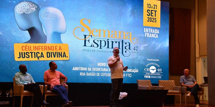 Feira de Santana encerra 47ª Semana Espírita com conferências e homenagens