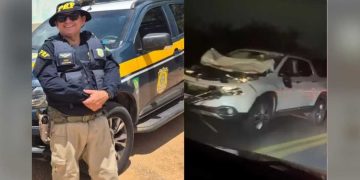 Policial rodoviário morre atropelado enquanto retirava animais da pista na BR-110, em Paulo Afonso