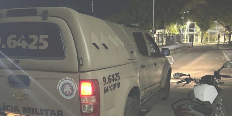 64ª CIPM recupera motocicleta roubada em Feira de Santana