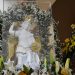 Imagem peregrina de São Miguel Arcanjo atrai multidão ao Santuário dos Capuchinhos em Feira de Santana