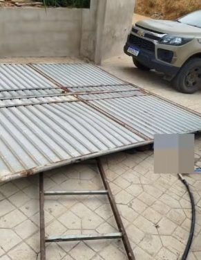 Idoso morre após ser atingido por portão em chácara no município de Conceição do Coité