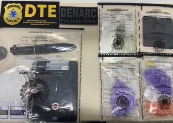 Drogas são apreendidas em operação da Polícia Civil no bairro Queimadinha, em Feira de Santana