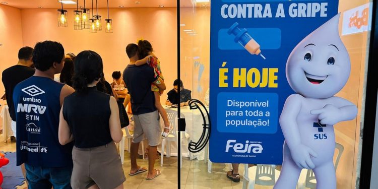 Feira de Santana ultrapassa 138 mil doses aplicadas contra a gripe em 2025