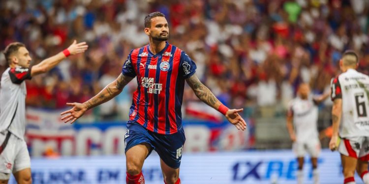 Bahia encerra tabu contra o Flamengo e vence na Fonte Nova com gol de Willian José