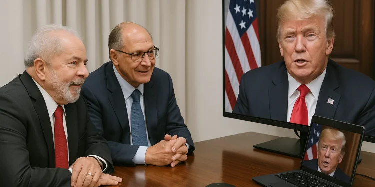 Lula convida Donald Trump para COP 30 em Belém e pede fim do tarifaço em reunião virtual