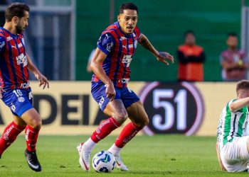 Bahia sai na frente com golaço, mas cede empate ao Juventude no Alfredo Jaconi