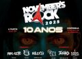 Novembers Rock celebra 10 anos em Feira de Santana com festival beneficente nos dias 15 e 16