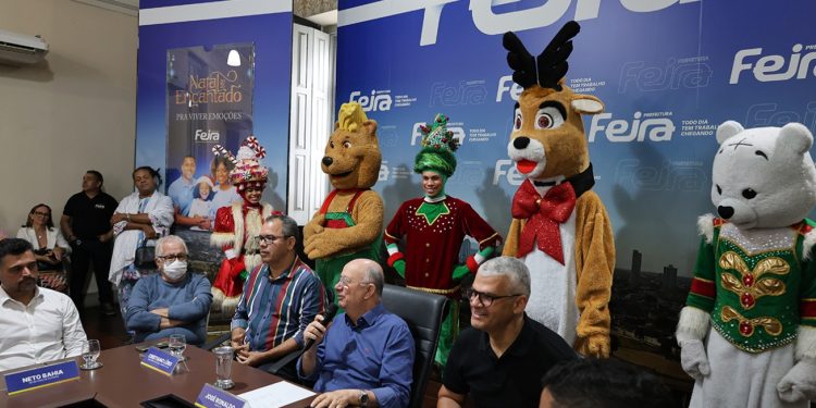 Natal Encantado 2025 traz Ana Carolina, Sandra Sá, Jorge Vercillo e grandes nomes da música para animar Feira de Santana