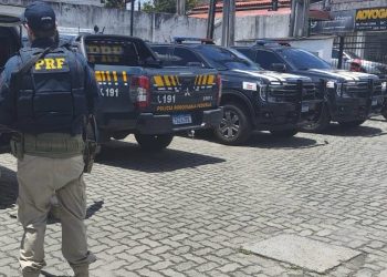 PRF prende quatro suspeitos de roubo de carga na Bahia após operação na BR-101