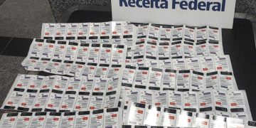 Receita apreende mais de 200 adesivos de Mounjaro escondidos em corpo de passageiro no Aeroporto de Salvador