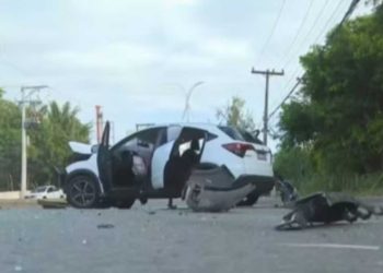 Mulher morre em acidente na Bahia; motorista com sinais de embriaguez é preso em flagrante