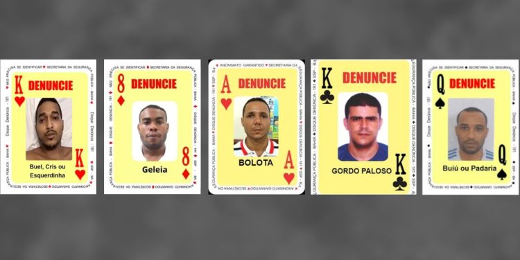 Saiba quem são os 5 bandidos da Bahia na lista de mais procurados do Brasil