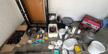 Polícia desarticula laboratório de refino de cocaína em Feira de Santana