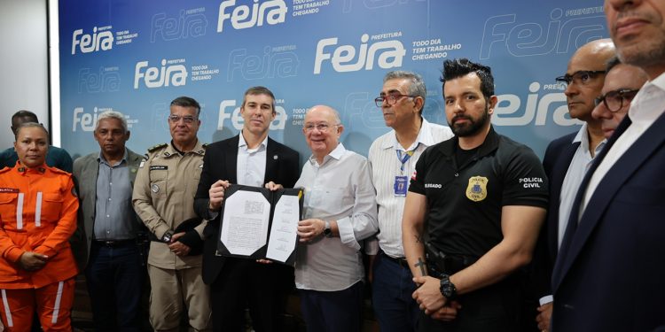 Prefeitura e Governo da Bahia integram câmeras para reforçar segurança em Feira