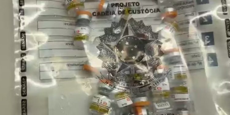 Polícia prende homem com ampolas de Mounjaro vendidas ilegalmente