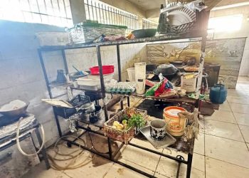 Feira: Vigilância Sanitária interdita pasteleira por condições insalubres extremas e descarta 3,3 mil salgados