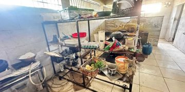 Feira: Vigilância Sanitária interdita pasteleira por condições insalubres extremas e descarta 3,3 mil salgados