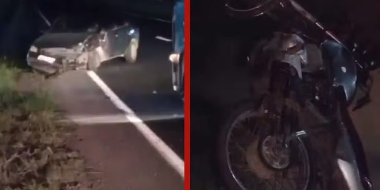 Acidente grave mata motociclista na BR-116, em Santo Estevão