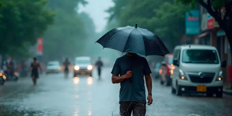 Bahia entra em alerta laranja por temporais: chuva forte, ventos e granizo até quarta