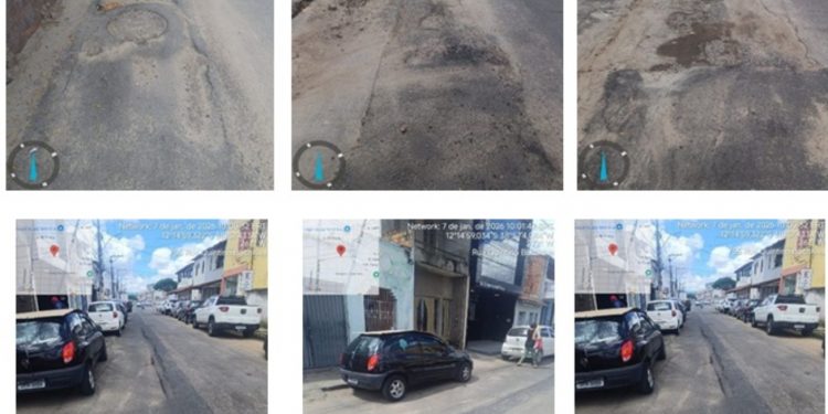 ARFES dá prazo de 72 horas para Embasa corrigir asfalto no Ponto Central