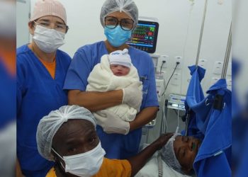 Conheça o primeiro bebê a nascer em Feira de Santana em 2026